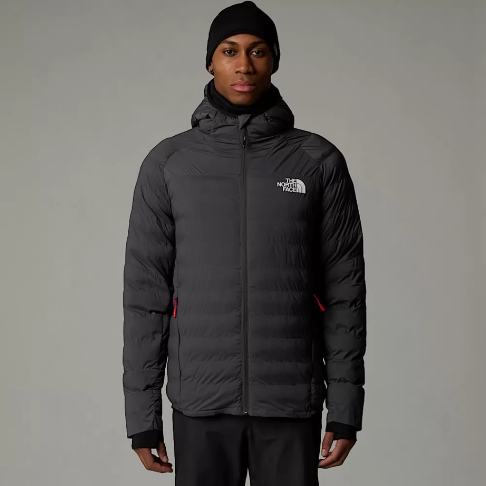 The North Face Insulated^Isoleret Macugnaga 50/50 Jakke Til Herrer Anthracite Grey-TNF Black