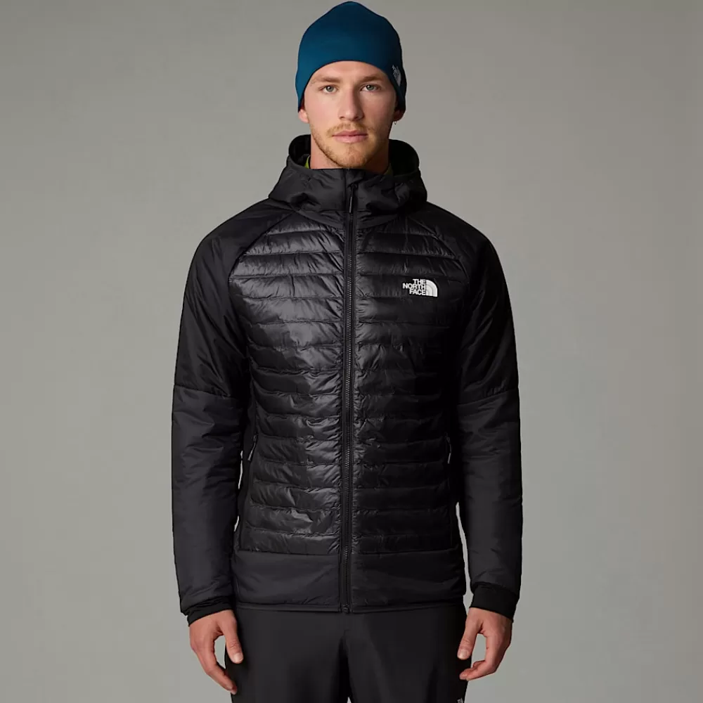 The North Face Insulated^Isoleret Macugnaga Hybrid Jakke Til Herrer Asphalt Grey-TNF Black-NPF