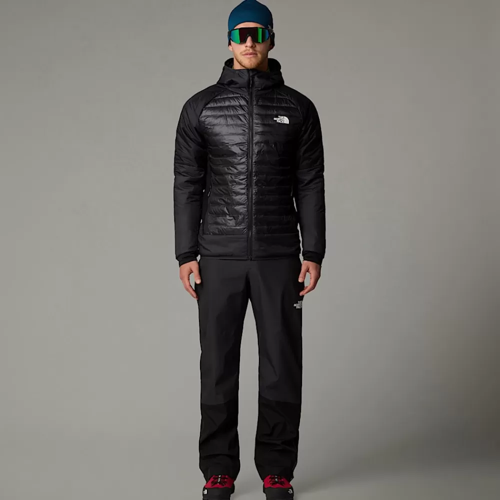 The North Face Insulated^Isoleret Macugnaga Hybrid Jakke Til Herrer Asphalt Grey-TNF Black-NPF