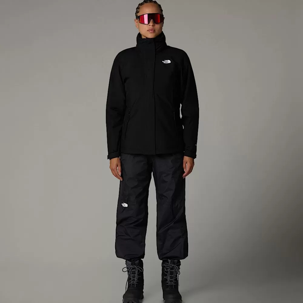 The North Face Vandtætte Jakker | Vandtætte Jakker^Isoleret Monte Tamaro Jakke Til Damer TNF Black-TNF White