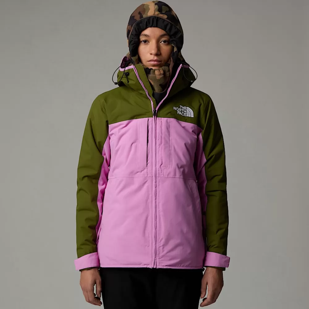 The North Face Vandtætte Jakker | Insulated^Isoleret Namak Jakke Til Damer Forest Olive-Dragonfruit