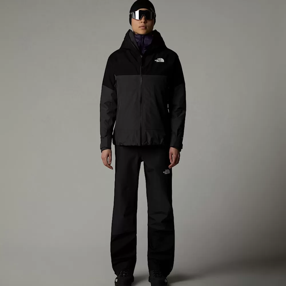 The North Face Vandtætte Jakker^Jazzi 3L GORE-TEX® Jakke Til Damer Anthracite Grey-TNF Black