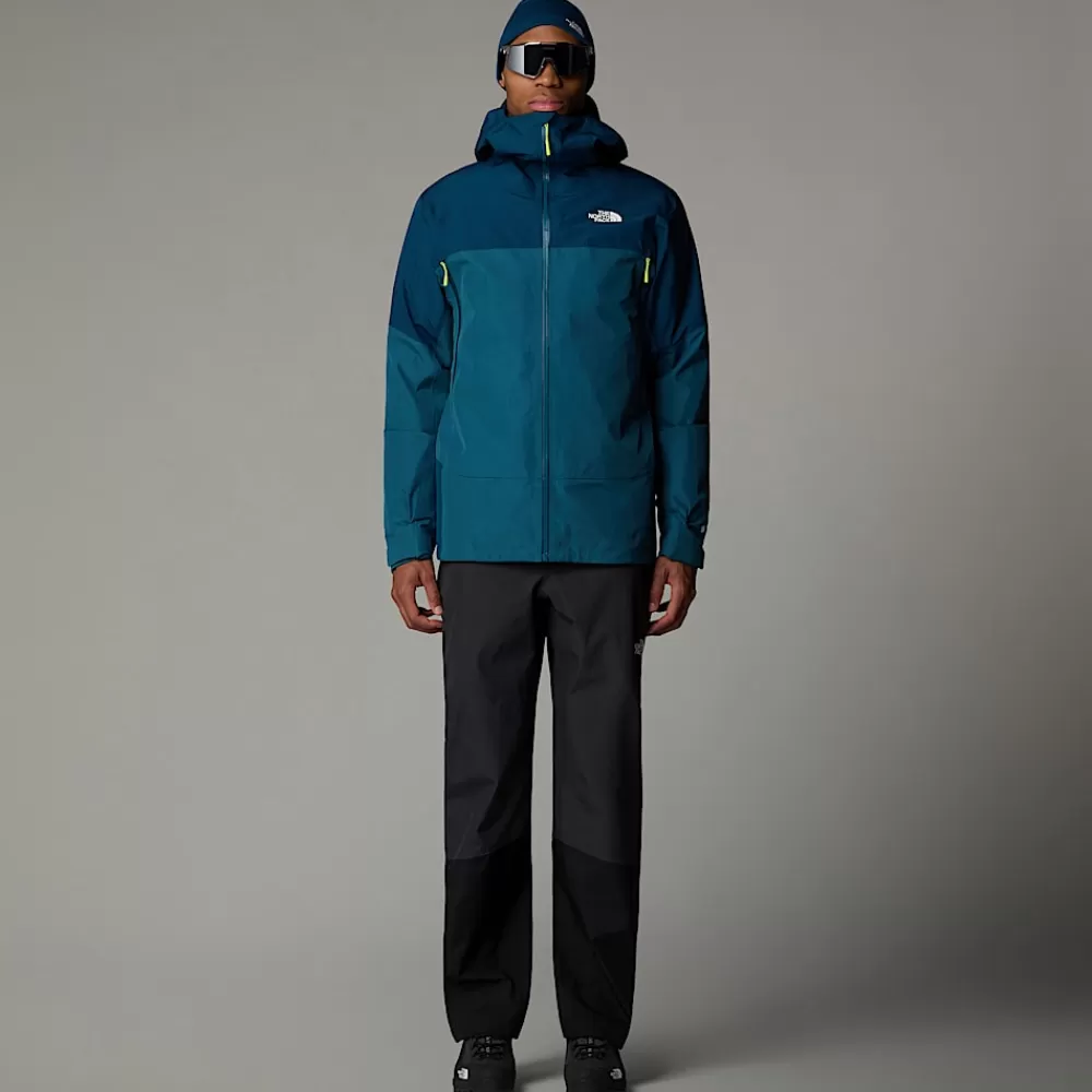 The North Face Vandtætte Jakker^Jazzi 3L GORE-TEX® Jakke Til Herrer Midnight Petrol-Mallard Blue