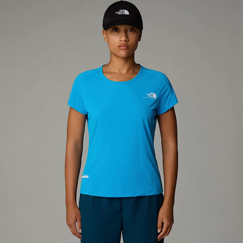 The North Face T-Shirts Og Trøjer | Tekniske T-Shirts^Kikash T-shirt Til Damer Belay Blue