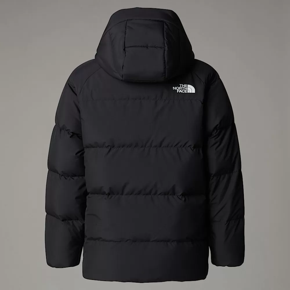 The North Face Jakker | Jakker^Kort North Dunparka Med Fleeceforing Til Unge TNF Black