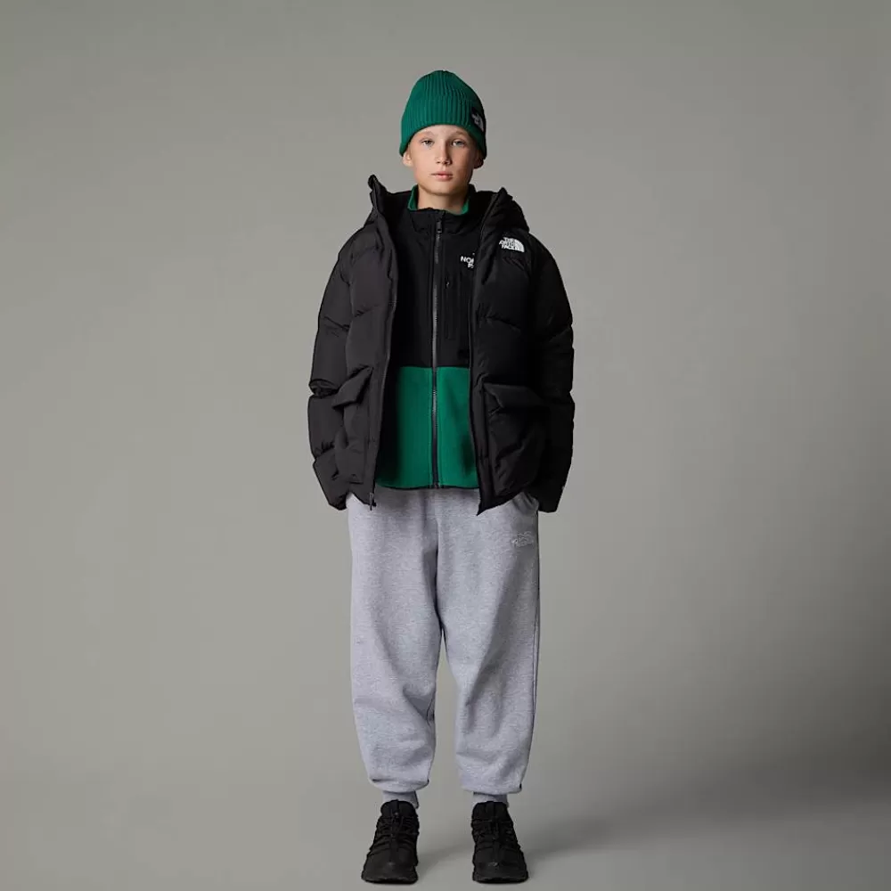 The North Face Jakker | Jakker^Kort North Dunparka Med Fleeceforing Til Unge TNF Black