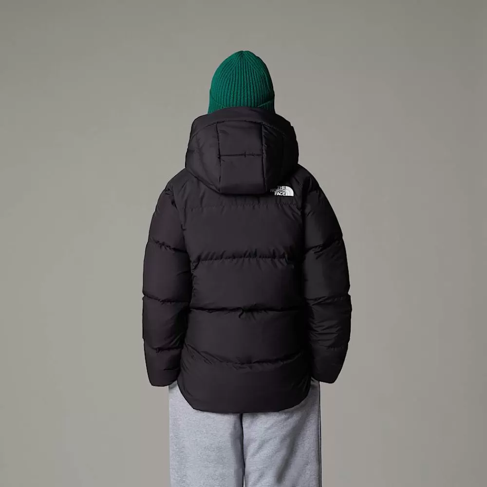 The North Face Jakker | Jakker^Kort North Dunparka Med Fleeceforing Til Unge TNF Black