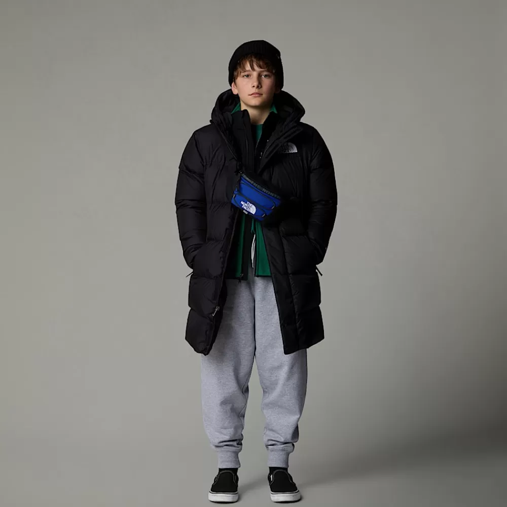 The North Face Jakker | Jakker^Lang Nuptse Parka Til Unge TNF Black