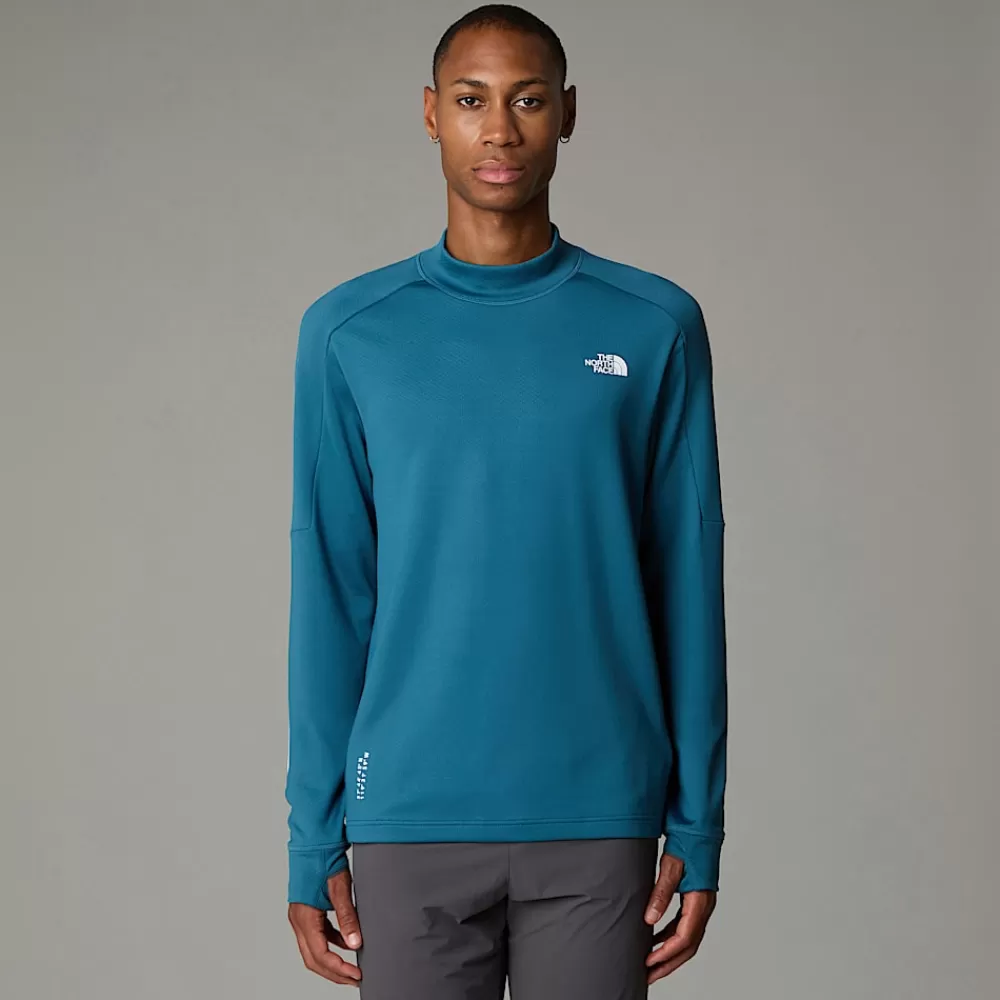 The North Face Shirts & Polos | Active^Langærmet Kikash Warm T-shirt Til Herrer MALLARD BLUE