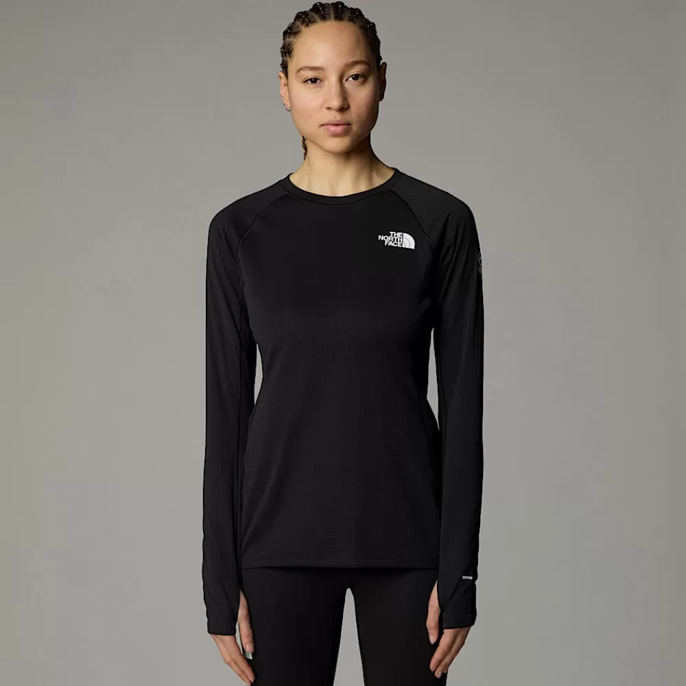 The North Face T-Shirts Og Trøjer | Tekniske T-Shirts^Langærmet Summit Pro 120 Top Til Damer TNF Black