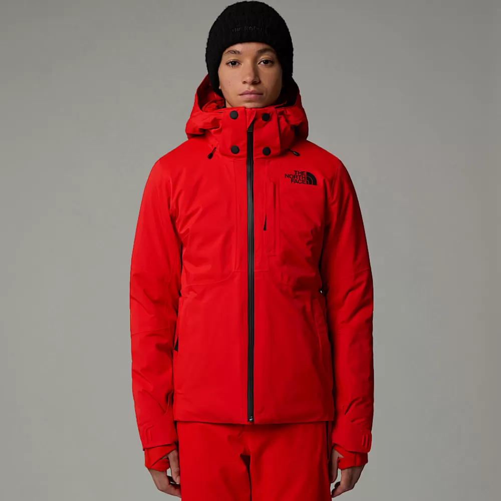 The North Face Vandtætte Jakker | Insulated^Lenado Jakke Til Damer Fiery Red