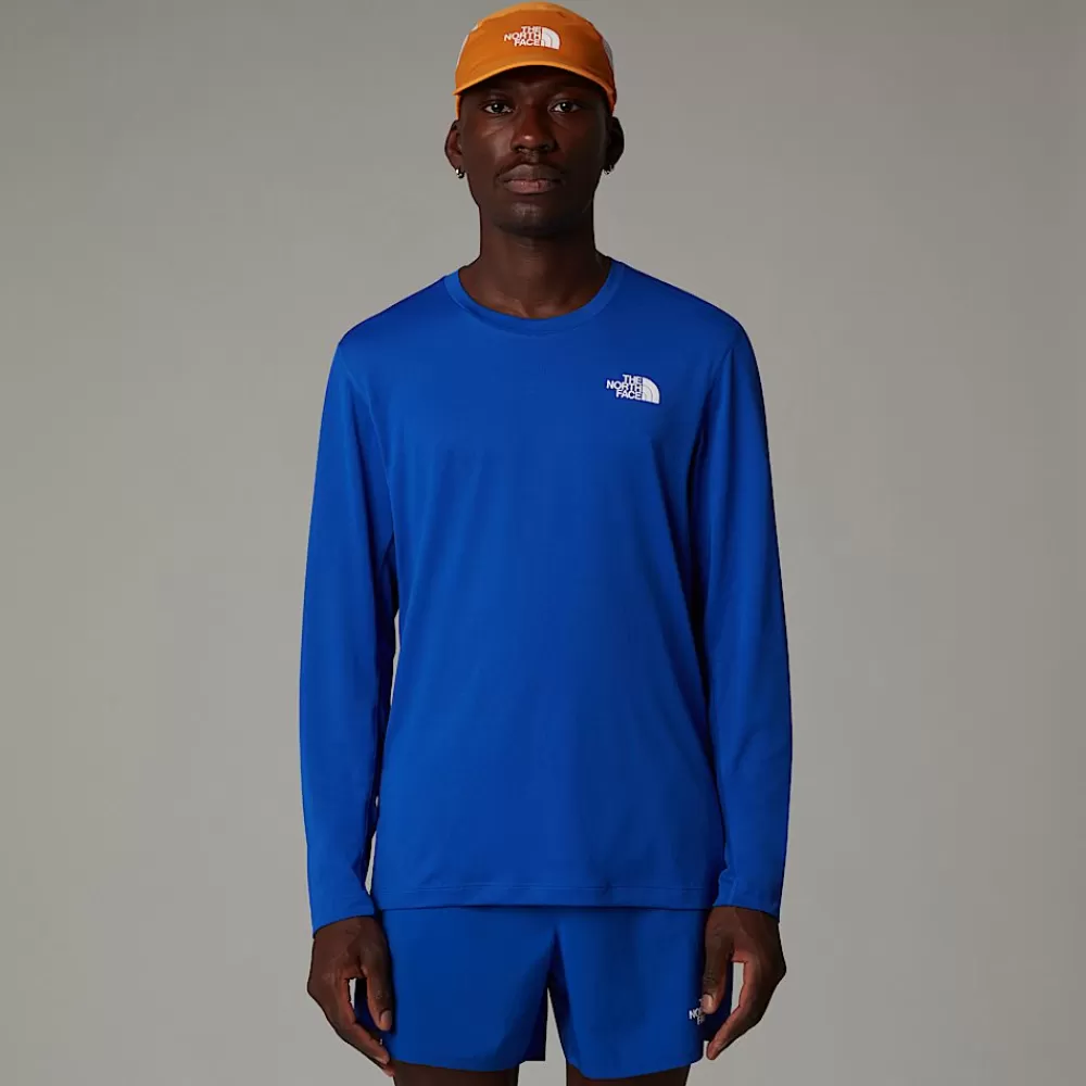 The North Face Shirts & Polos | Active^Lightbright Langærmet T-shirt Til Herrer TNF Blue