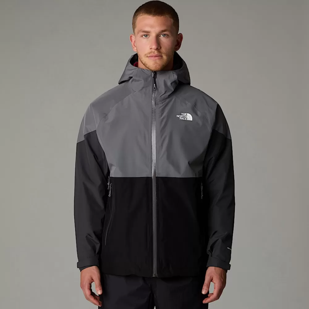 The North Face Vandtætte Jakker^Lightning Zip-In Jakke Til Herrer TNF Black-Smoked Pearl-Asphalt Grey-NPF