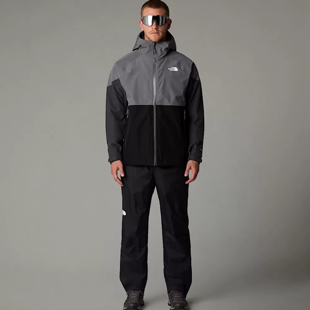 The North Face Vandtætte Jakker^Lightning Zip-In Jakke Til Herrer TNF Black-Smoked Pearl-Asphalt Grey-NPF