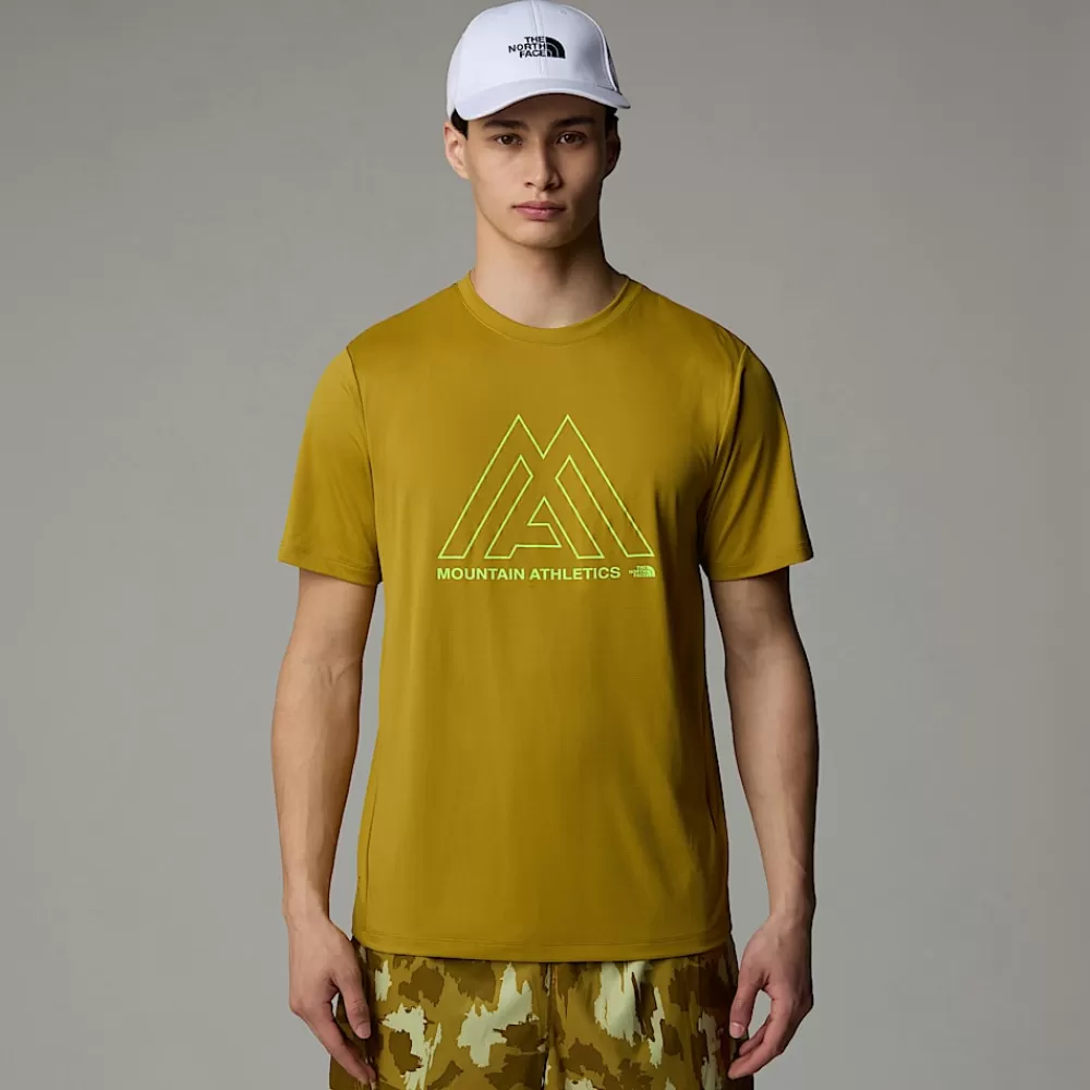 The North Face Shirts & Polos | Active^Mountain Athletics 24/7 T-shirt Til Herrer Amber Green