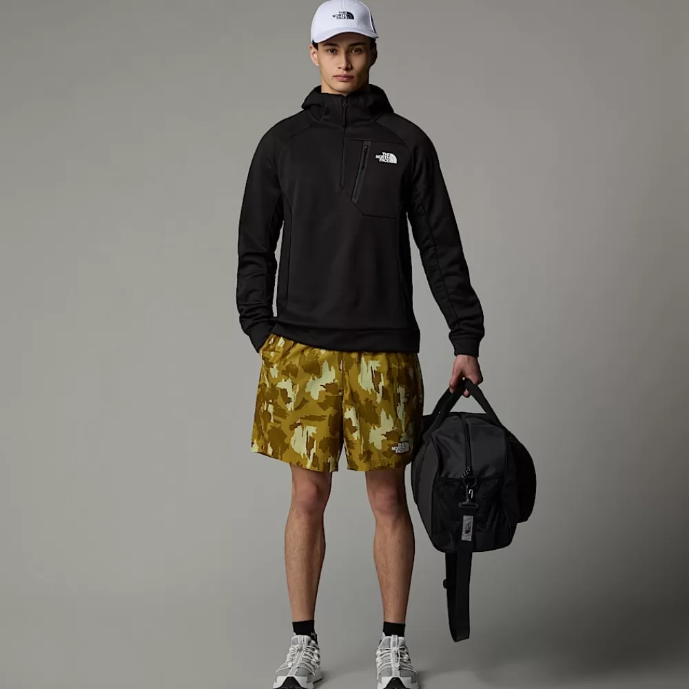 The North Face Active | Hoodies & Sweatshirts^Mountain Athletics Fleece Med Kvart Lynlås Og Hætte Til Herrer TNF Black