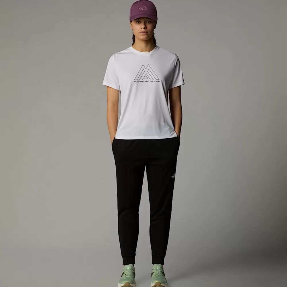 The North Face T-Shirts Og Trøjer | Tekniske T-Shirts^Mountain Athletics Flex T-shirt Til Damer TNF White