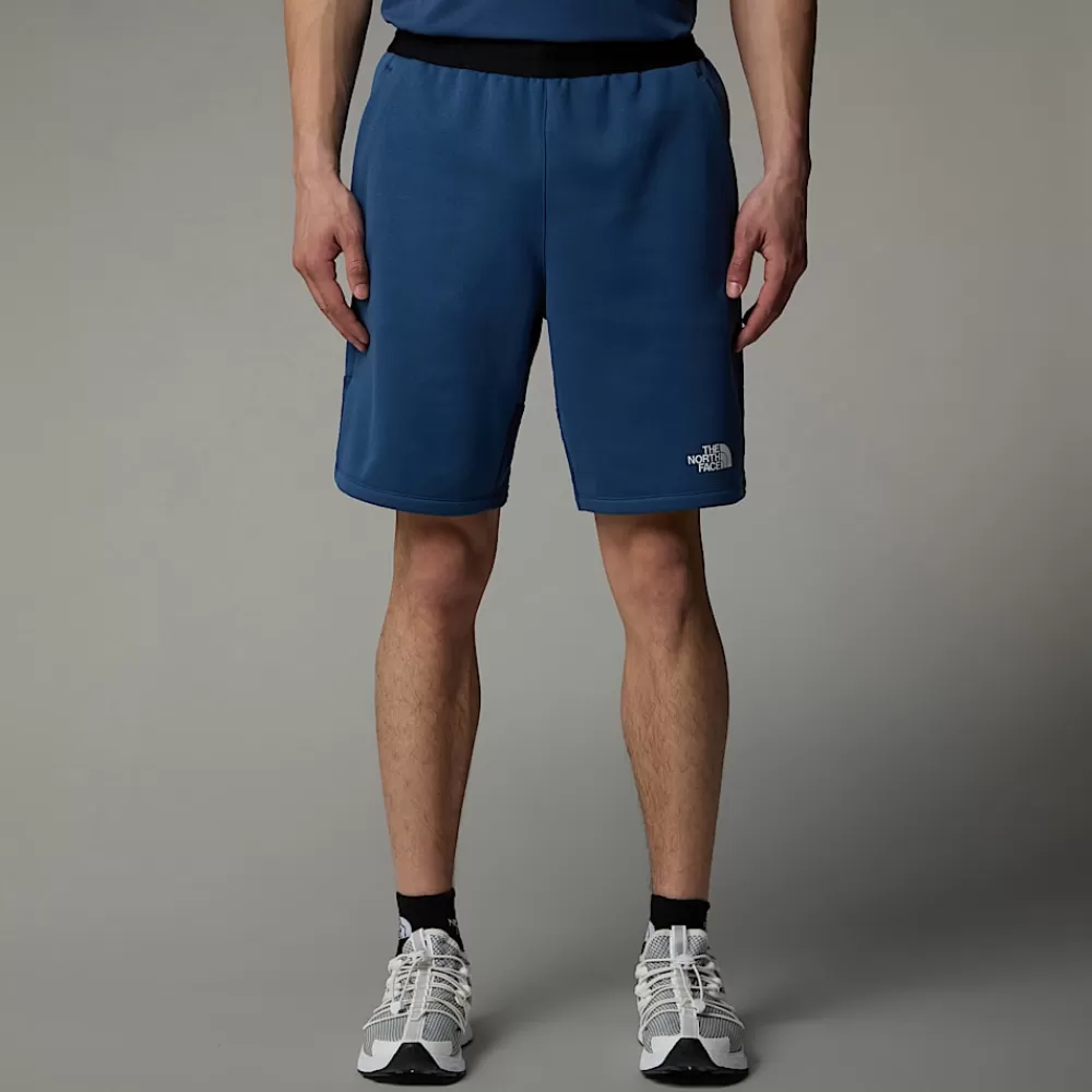 The North Face Shorts^Mountain Athletics Shorts I Fleece Til Herrer SHADY BLUE