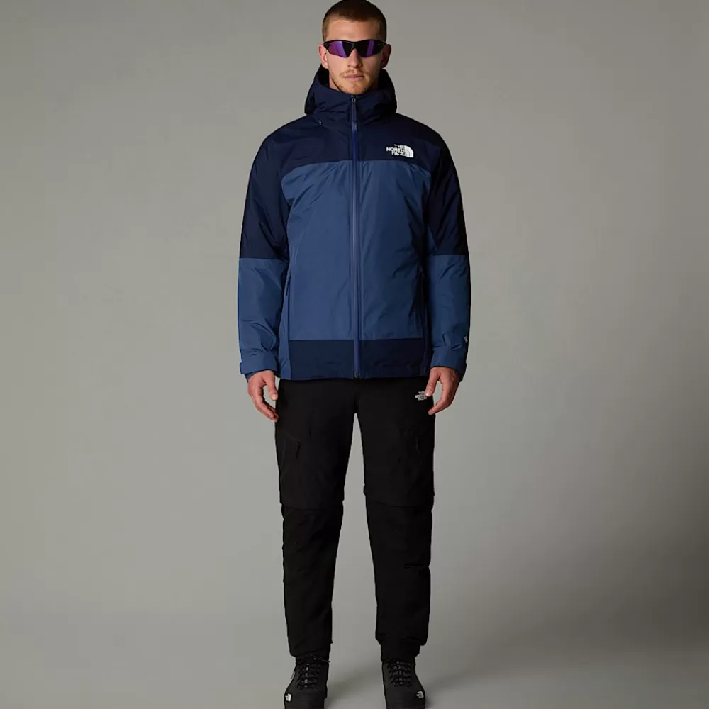 The North Face Vandtætte Jakker | Triclimate 3-I-1 Jakker^Mountain Light Triclimate 3-i-1 GORE-TEX® Jakke Til Herrer Shady Blue-Summit Navy-NPF