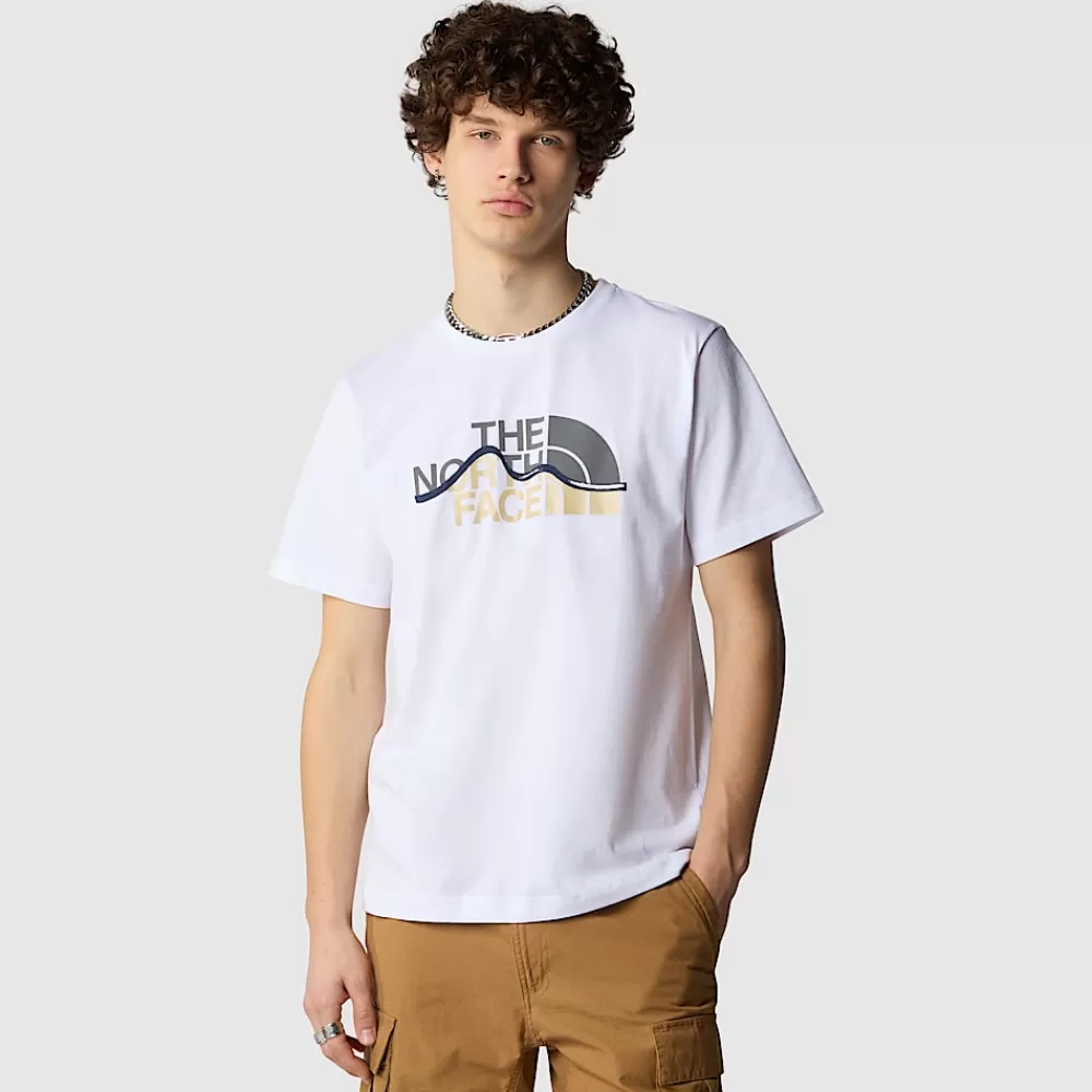 The North Face Shirts & Polos^Mountain Line T-shirt Til Herrer TNF White