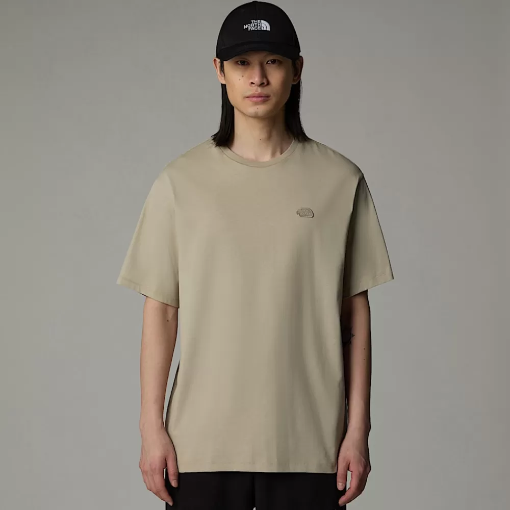 The North Face Shirts & Polos^Natural Dye T-shirt Til Herrer Clay Grey Natural Dye