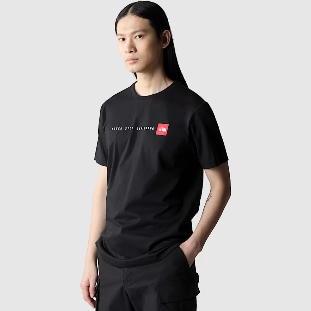 The North Face Shirts & Polos^Never Stop Exploring T-shirt Til Herrer TNF Black