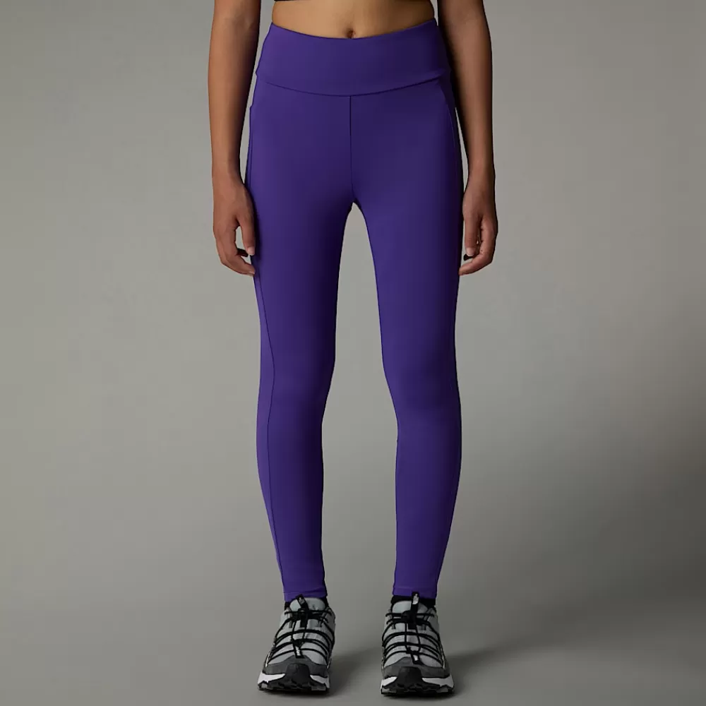 The North Face Underdele^Never Stop Leggings Til Piger Peak Purple