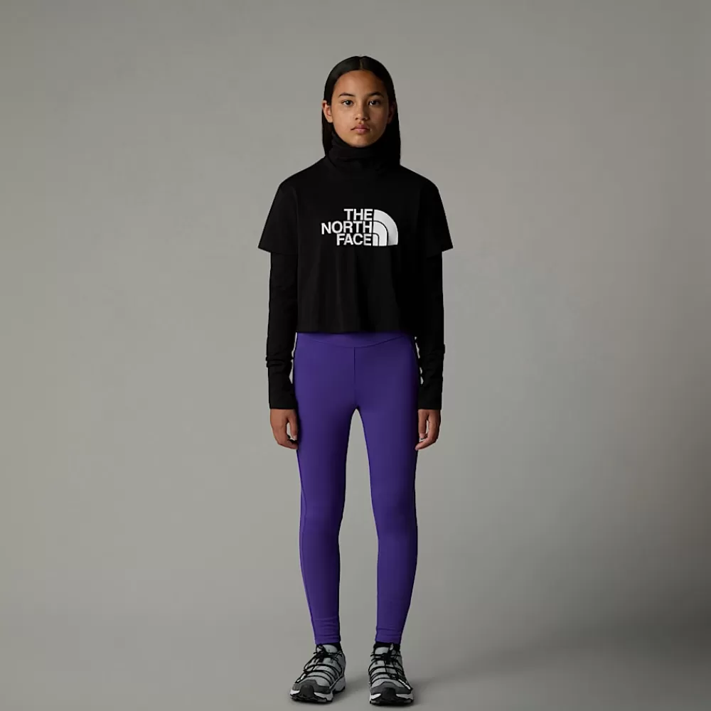 The North Face Underdele^Never Stop Leggings Til Piger Peak Purple