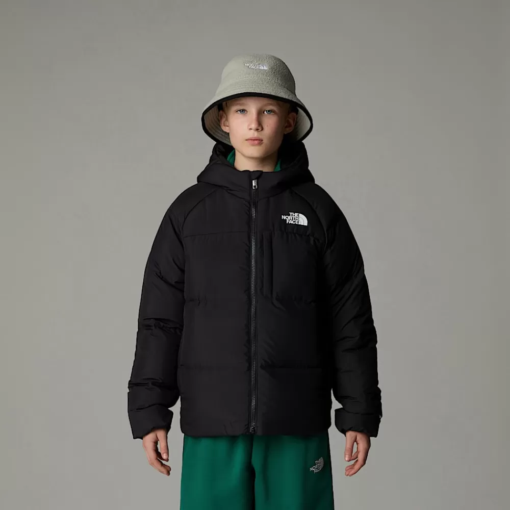 The North Face Jakker^North Dunjakke Med Hætte Til Drenge TNF Black