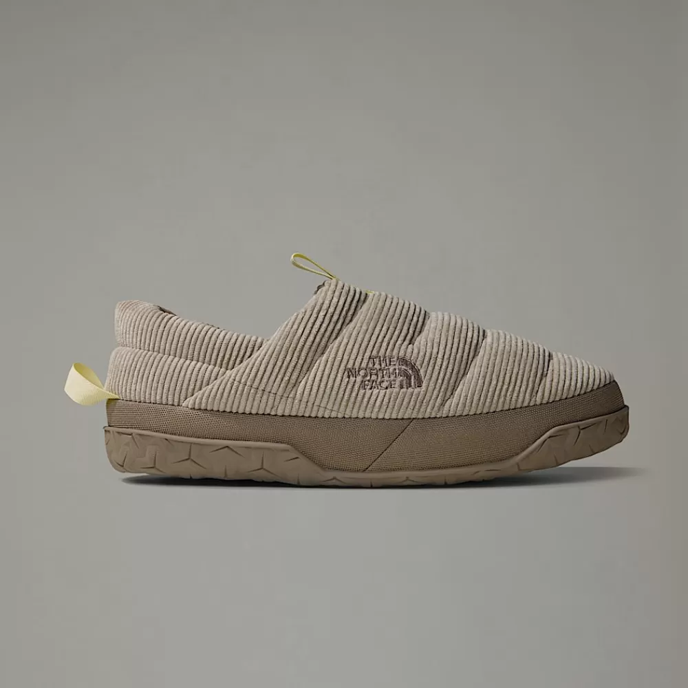 The North Face Sandals | Vintersko^Nuptse Corduroy Street Mules Til Herrer CLAY GREY/CAVERN GREY