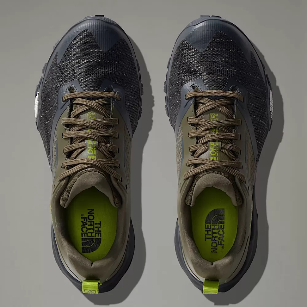 The North Face Trail Run^Offtrail TR GORE-TEX® Trailløbesko Til Herrer New Taupe Green-Asphalt Grey