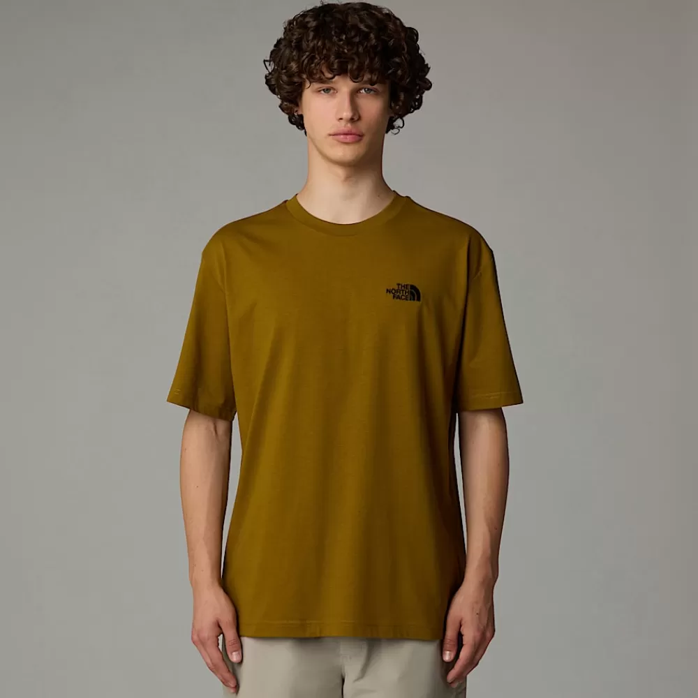 The North Face Shirts & Polos^Oversized Simple Dome T-shirt Til Herrer Moss Green