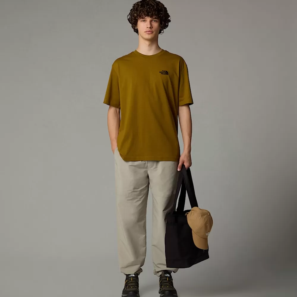 The North Face Shirts & Polos^Oversized Simple Dome T-shirt Til Herrer Moss Green