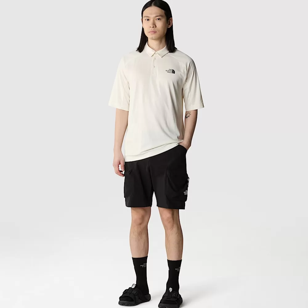 The North Face Shirts & Polos^Pakvenlig LIGHTRANGE™ Polotrøje Til Herrer White Dune