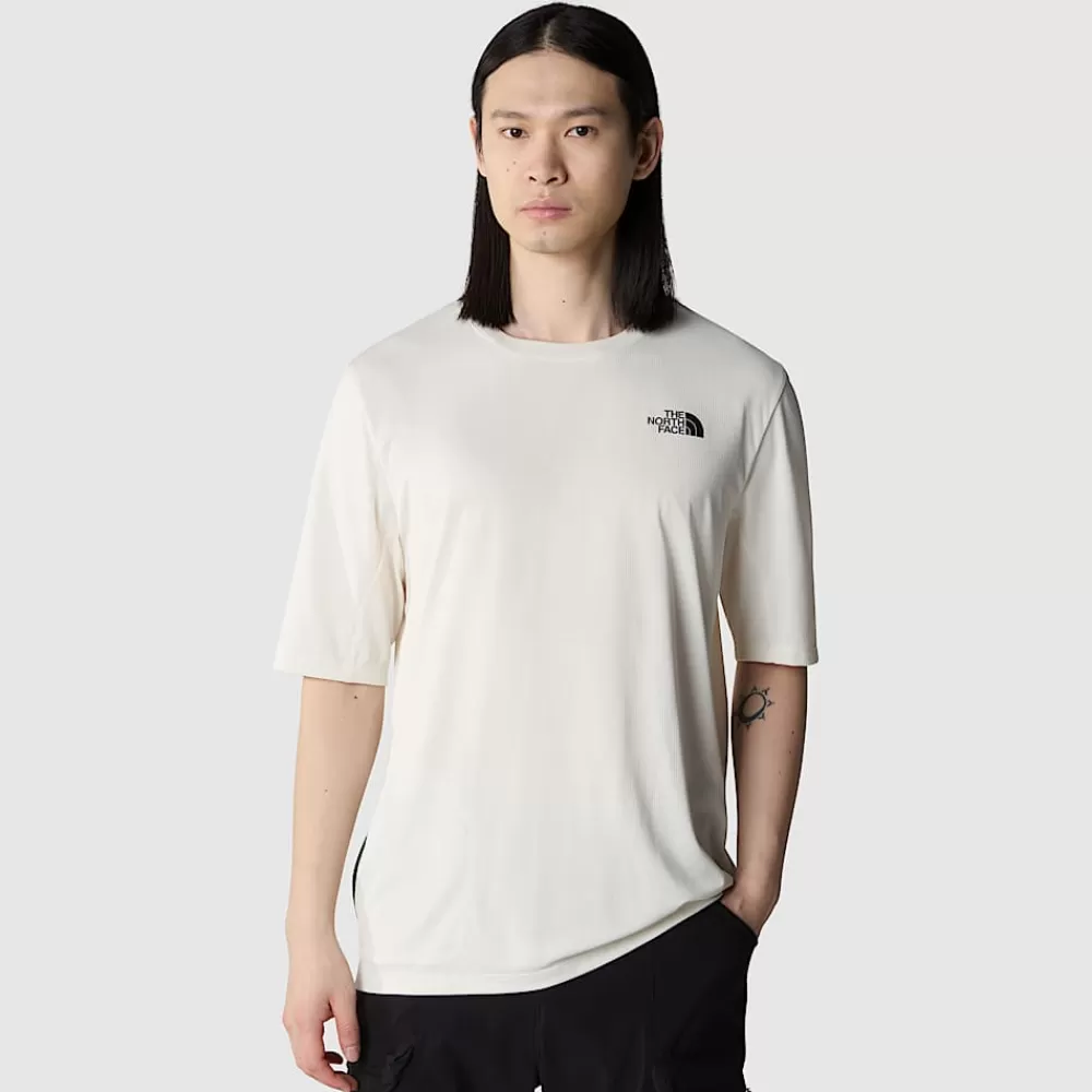 The North Face Shirts & Polos^Pakvenlig LIGHTRANGE™ T-shirt Til Herrer White Dune