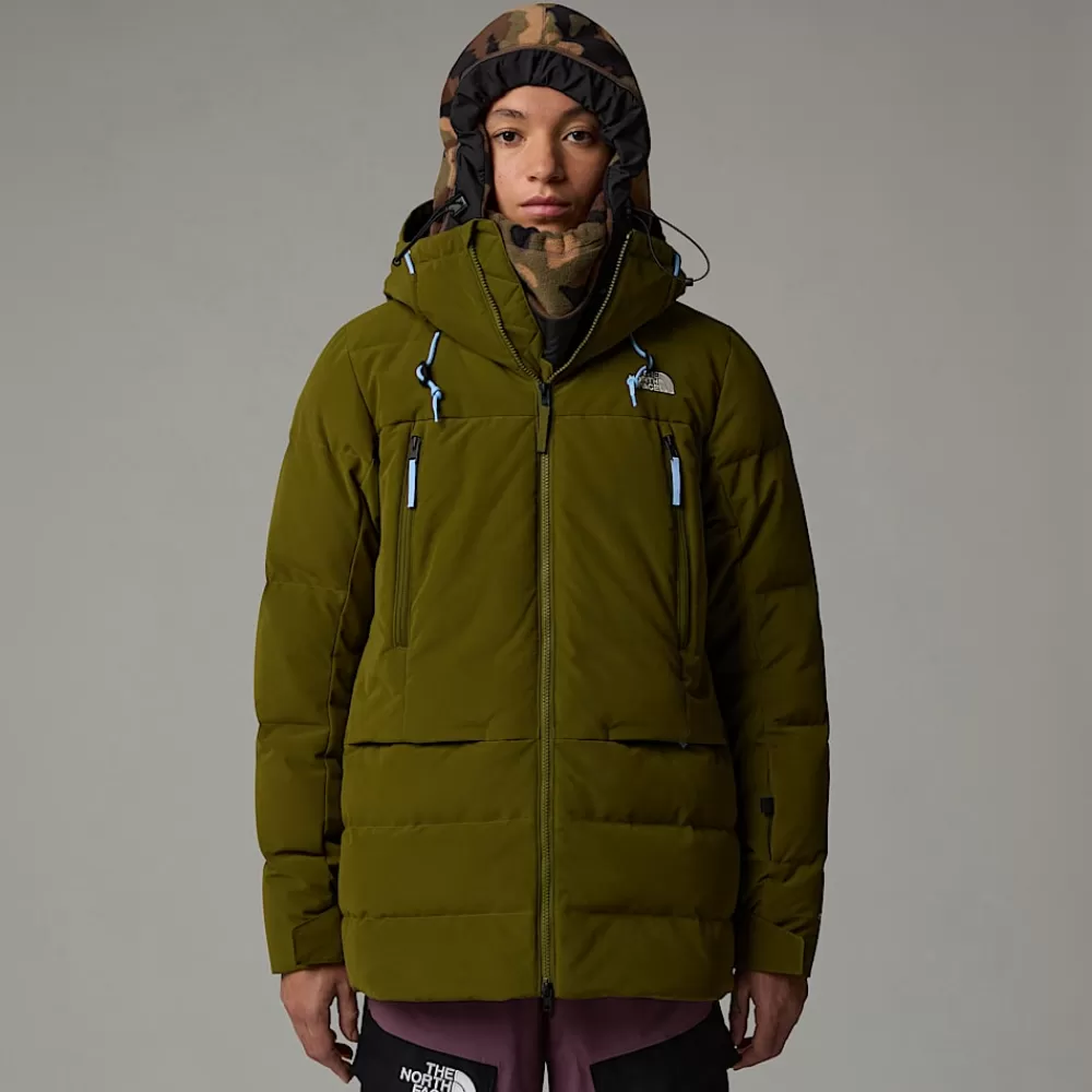 The North Face Vandtætte Jakker | Dunjakker^Pallie Dunjakke Til Damer Forest Olive-Forest Olive-TNF Black