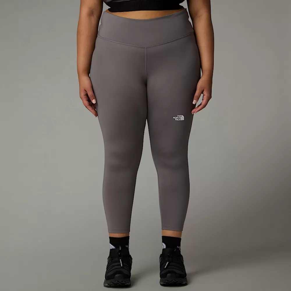The North Face Leggings | Curve & Plus Size Underdele^Plus Size Flex High Rise Leggings I Ankellængde Til Damer Smoked Pearl