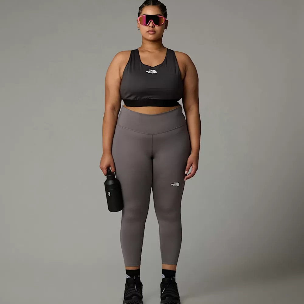 The North Face Leggings | Curve & Plus Size Underdele^Plus Size Flex High Rise Leggings I Ankellængde Til Damer Smoked Pearl