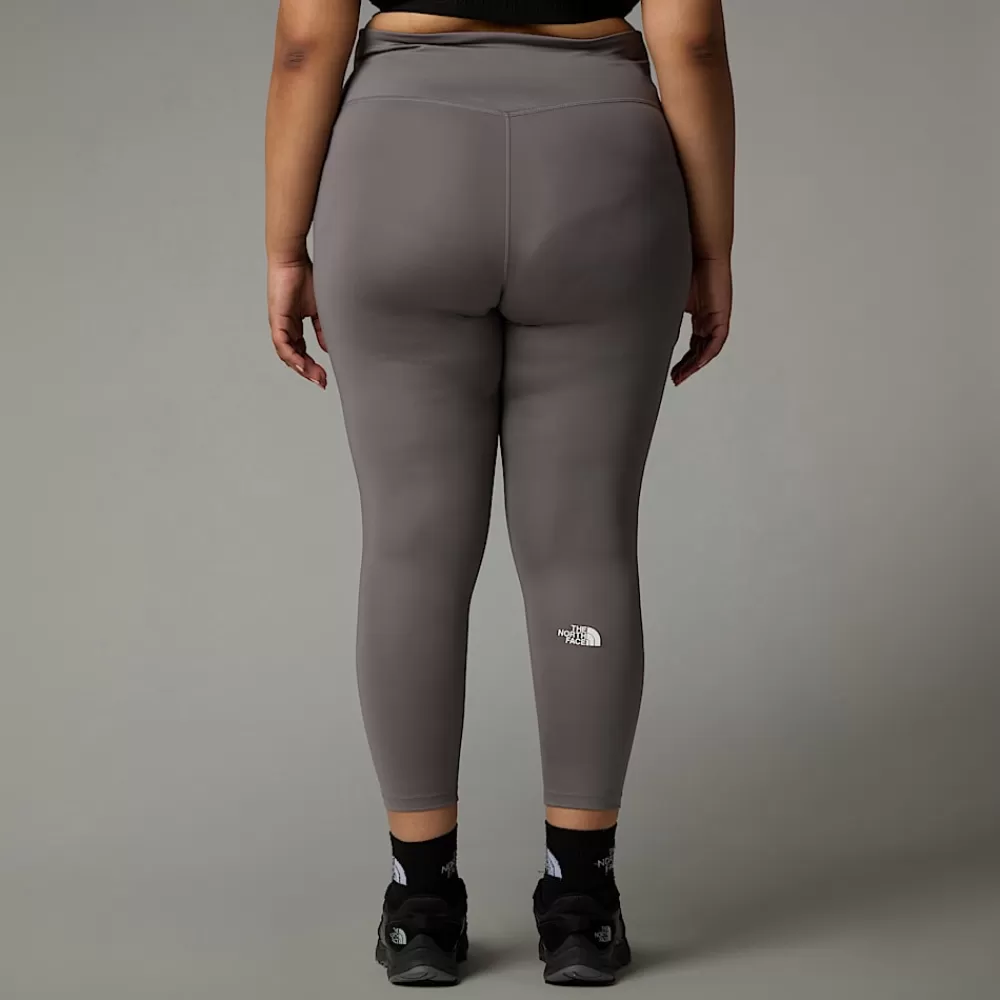 The North Face Leggings | Curve & Plus Size Underdele^Plus Size Flex High Rise Leggings I Ankellængde Til Damer Smoked Pearl