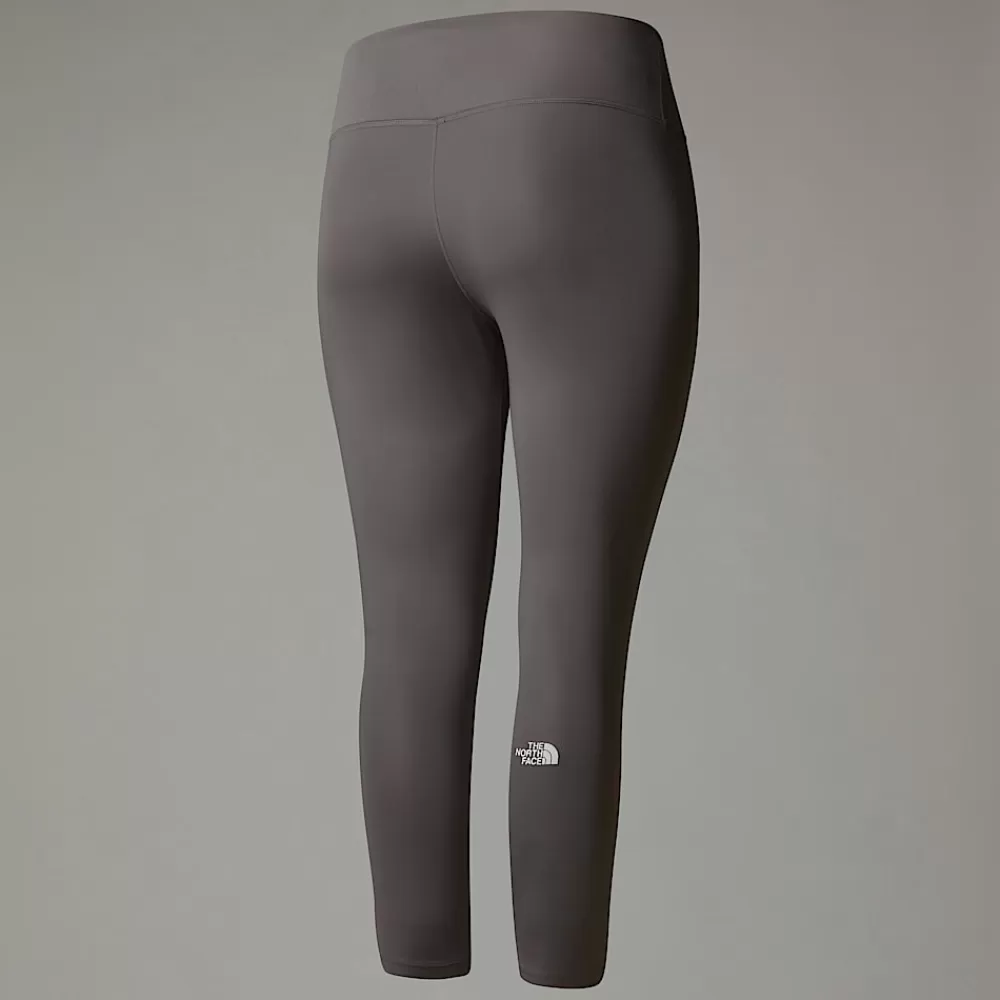 The North Face Leggings | Curve & Plus Size Underdele^Plus Size Flex High Rise Leggings I Ankellængde Til Damer Smoked Pearl