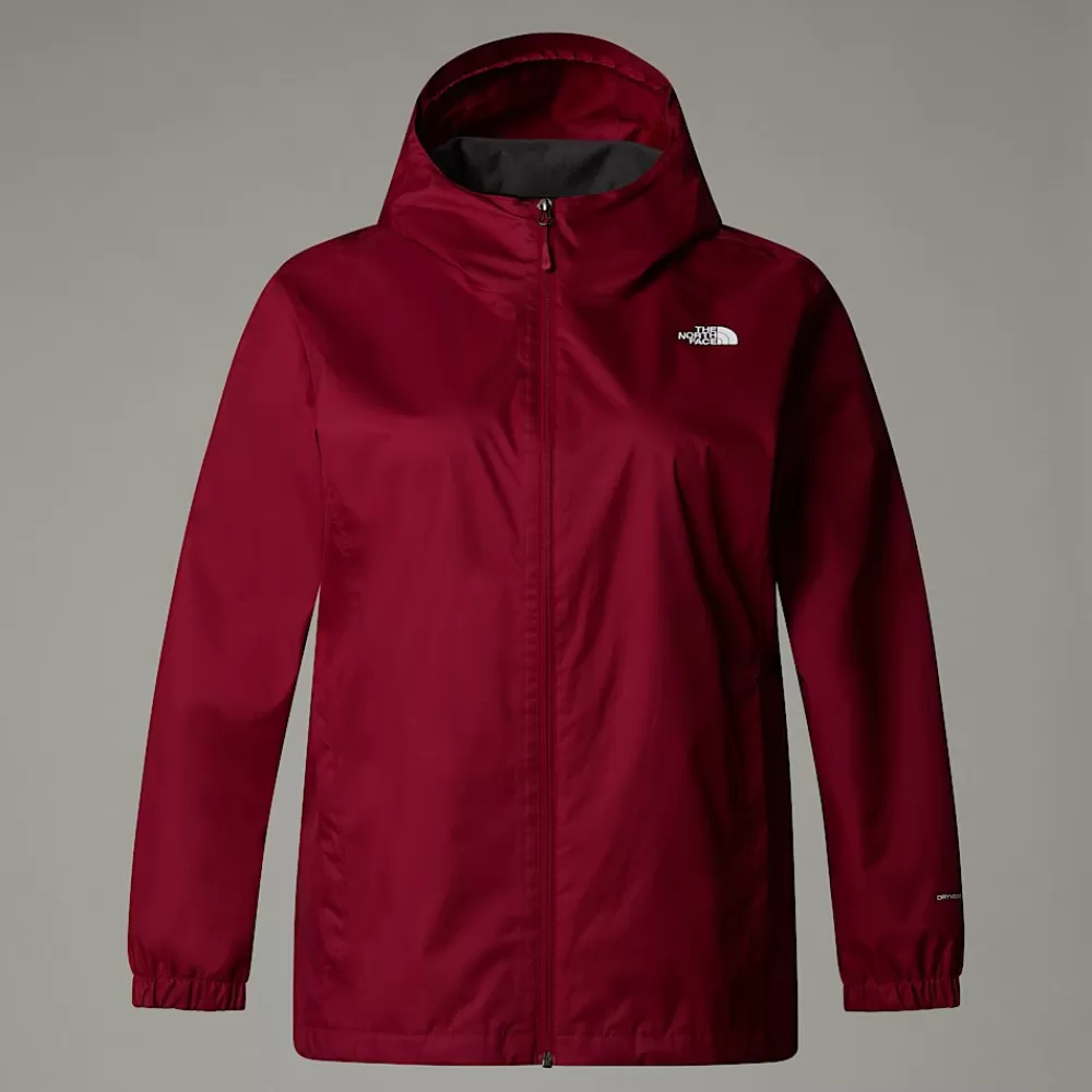 The North Face Vandtætte Jakker | Curve & Plus Size Jakker^Quest Jakke I Store Størrelser Til Damer Beetroot