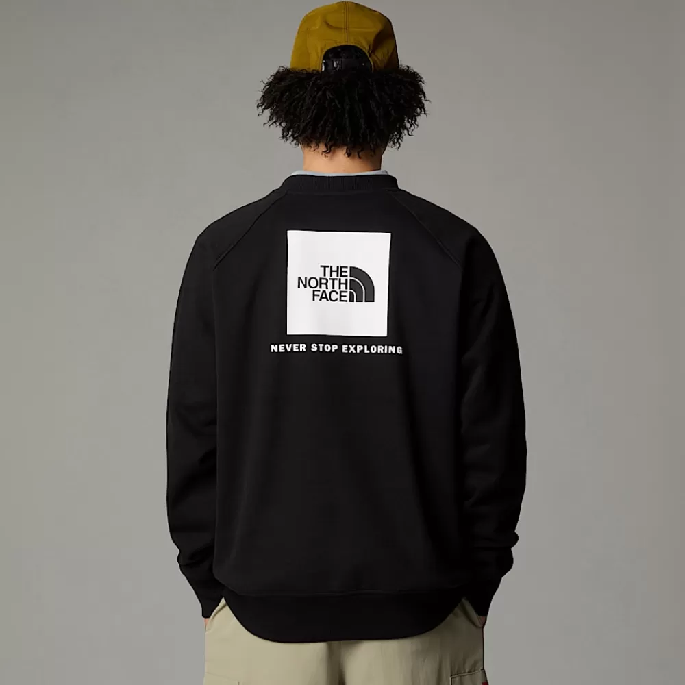 The North Face Hoodies & Sweatshirts^Raglan Redbox Sweatshirt Til Herrer TNF Black