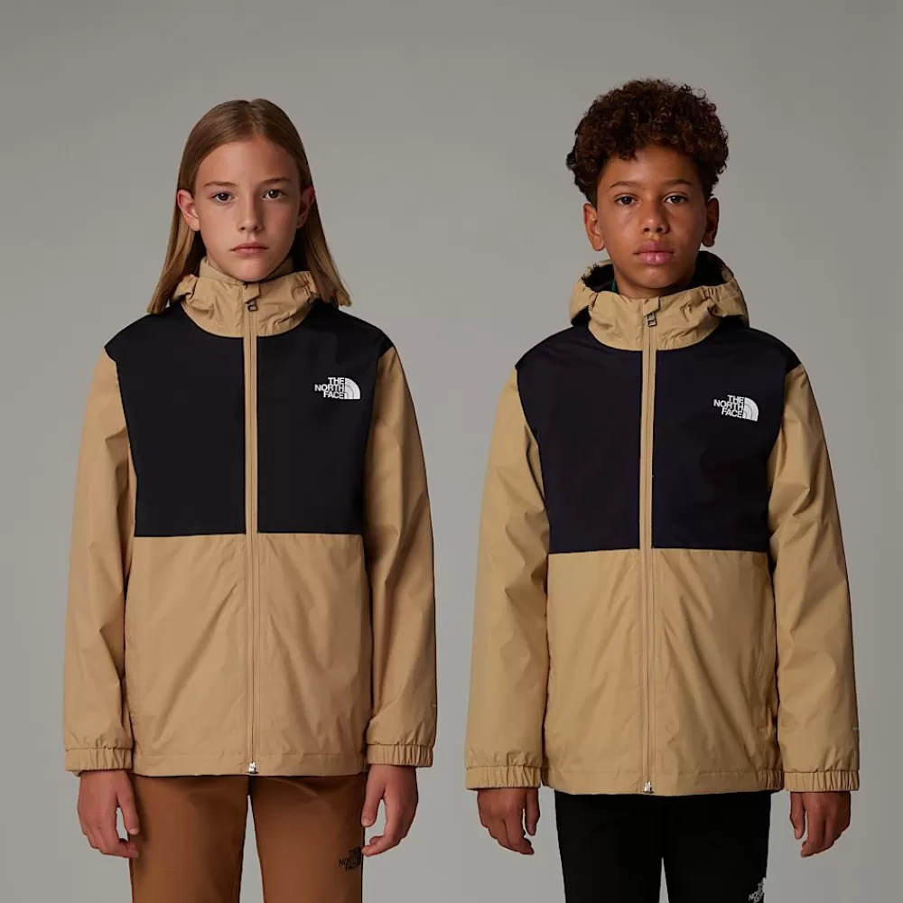 The North Face Jakker | Vandtætte Jakker^Rain Zip-In Jakke Til Unge Khaki Stone