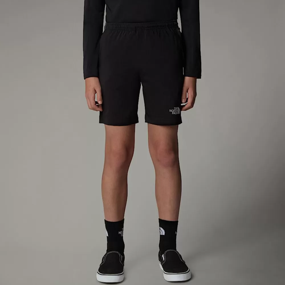 The North Face Underdele^Reactor Shorts Til Drenge TNF Black-Asphalt Grey