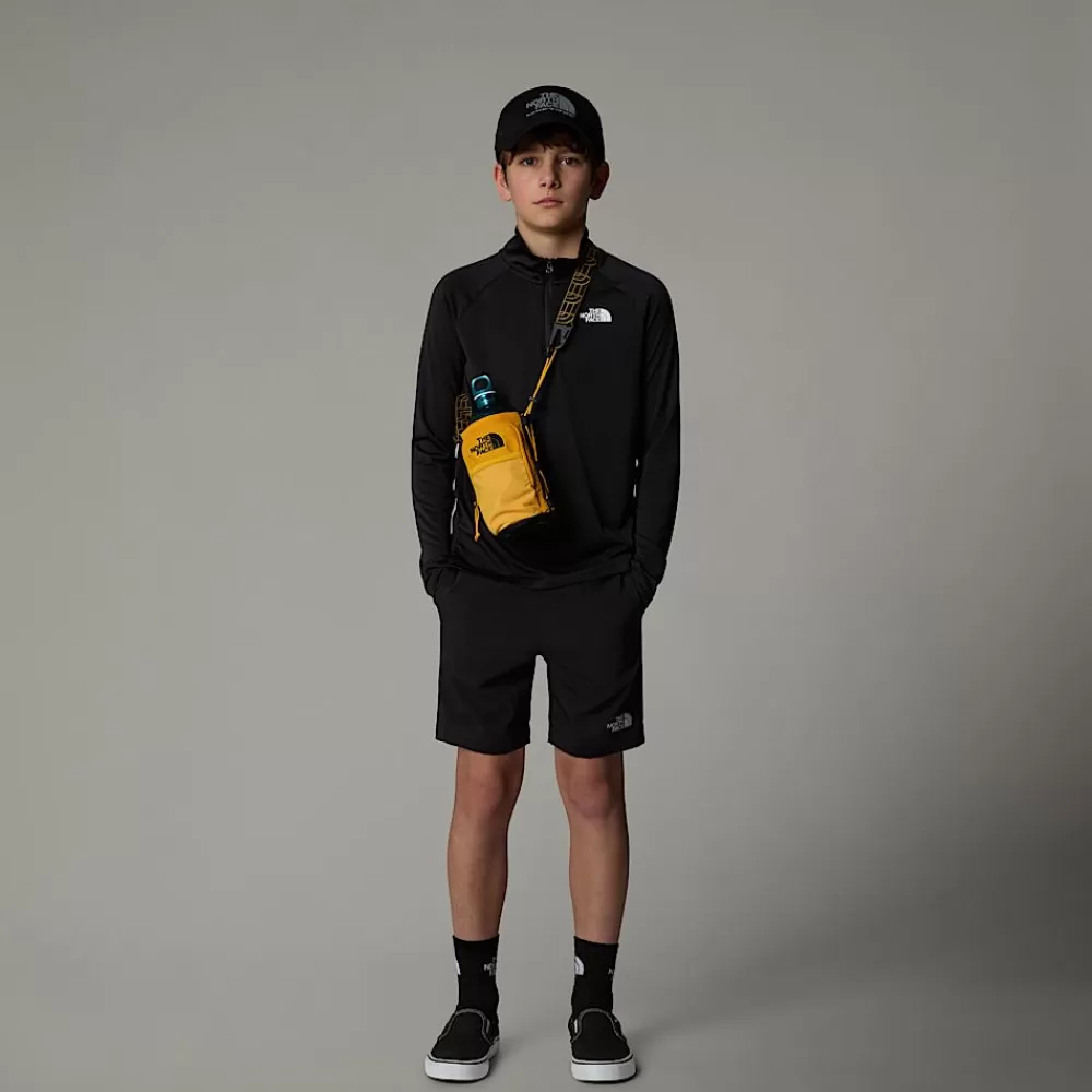 The North Face Underdele^Reactor Shorts Til Drenge TNF Black-Asphalt Grey