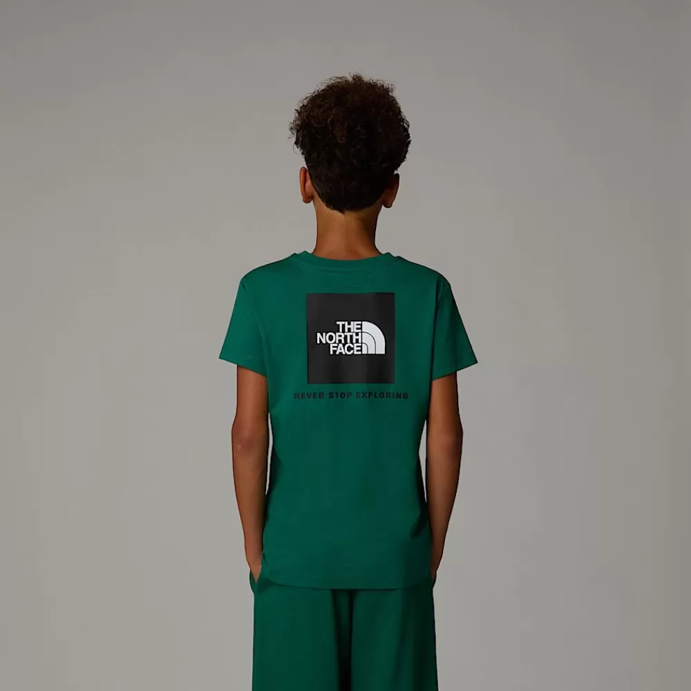 The North Face T-Shirts^Redbox T-shirt Til Drenge Evergreen