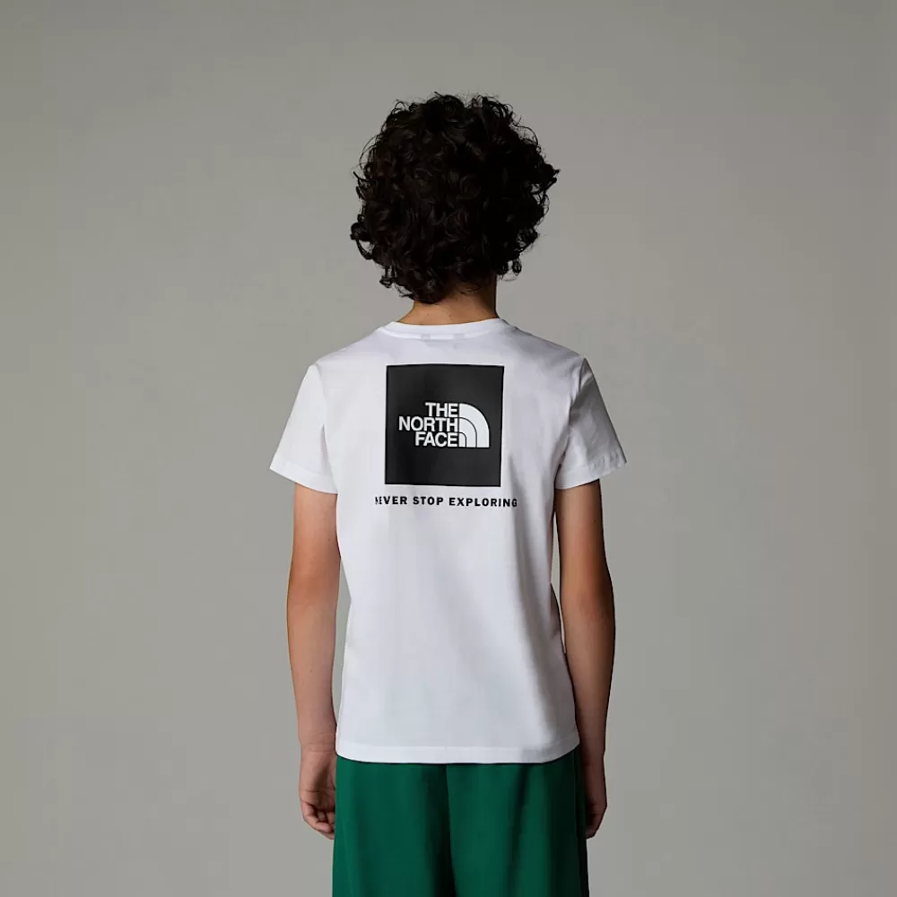 The North Face T-Shirts^Redbox T-shirt Til Drenge TNF White