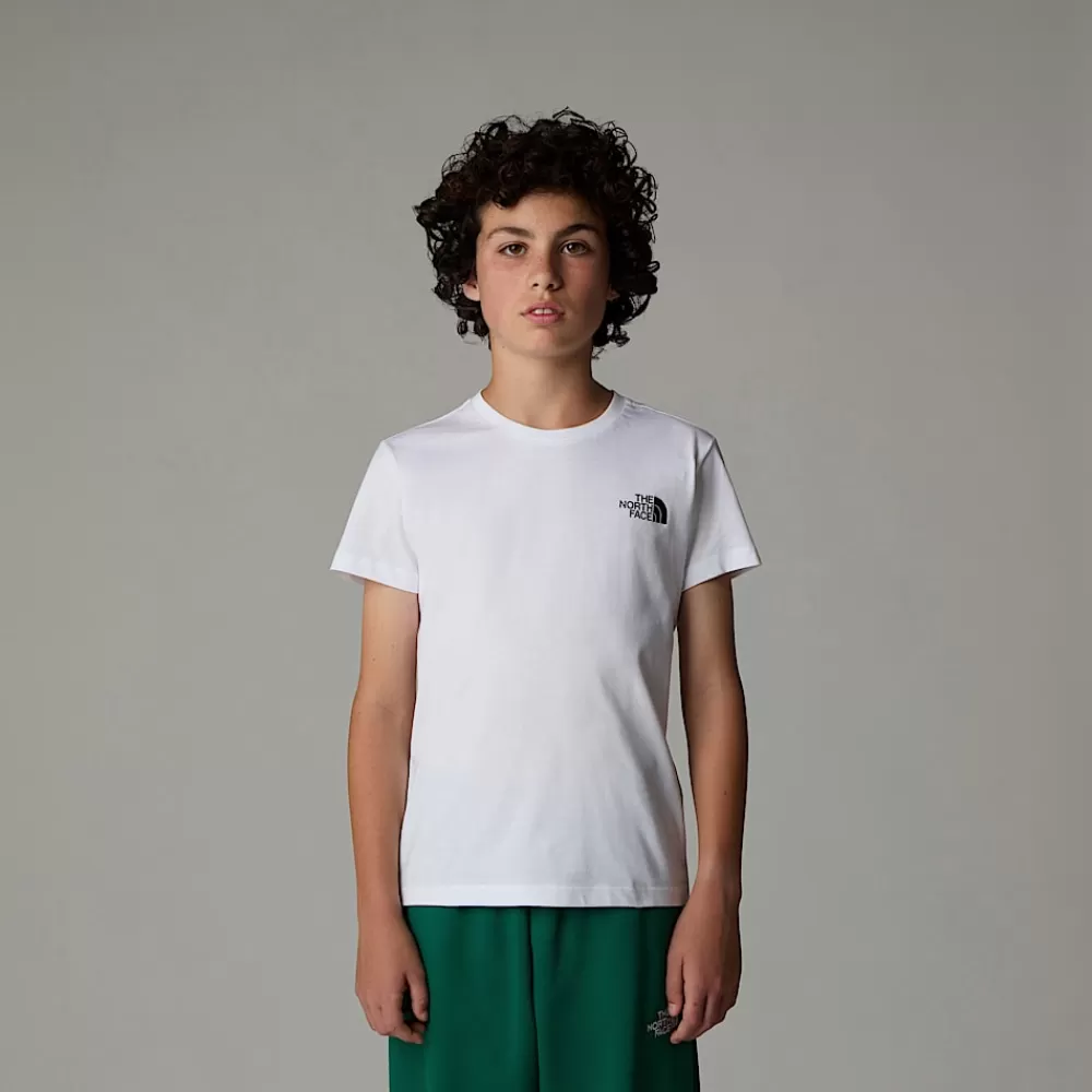 The North Face T-Shirts^Redbox T-shirt Til Drenge TNF White