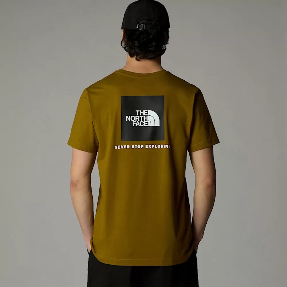 The North Face Shirts & Polos^Redbox T-shirt Til Herrer Moss Green-TNF Black