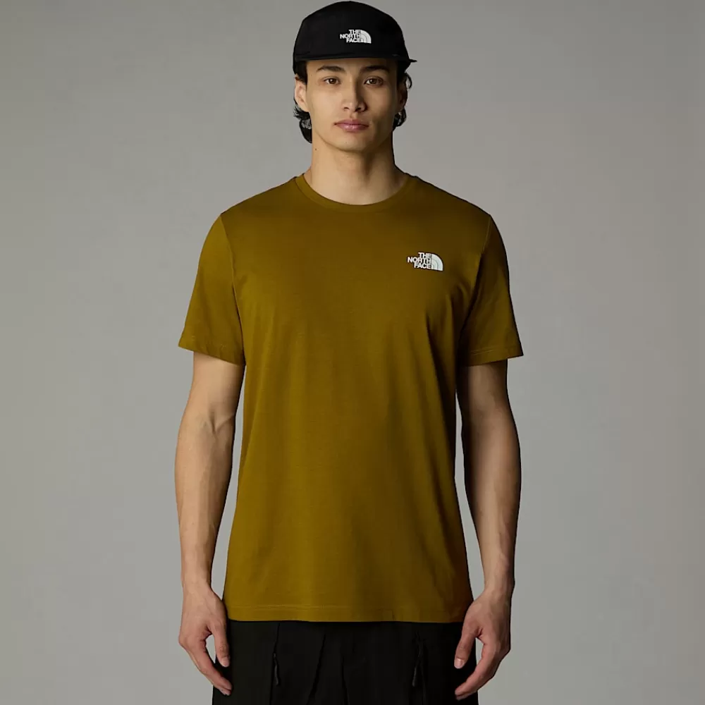 The North Face Shirts & Polos^Redbox T-shirt Til Herrer Moss Green-TNF Black